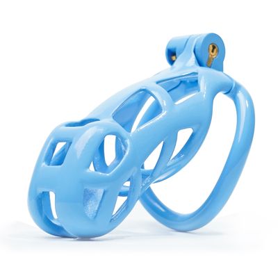 Blue Cobra Chastity Cage