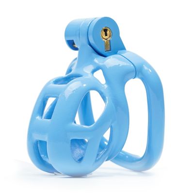 Blue Cobra Chastity Cage