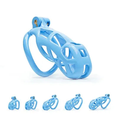 Blue Cobra Chastity Cage