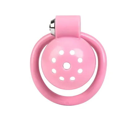 Sissy Pink Dome Chastity Cage