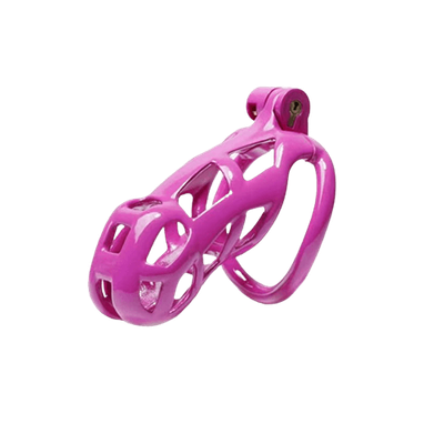 Purple Cobra Chastity Cage