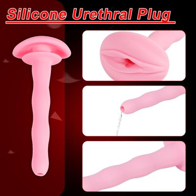 Universal Silicone Urethral Plug Chastity Accessory