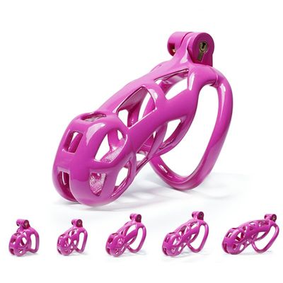 Purple Cobra Chastity Cage