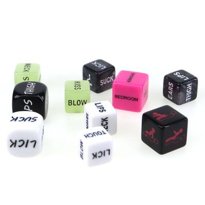 10pcs Sex Dice Adult Erotic Fun For Couples