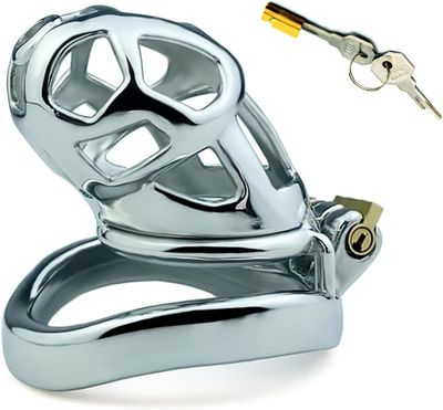 Stainless Steel Small Cobra Chastity Cage