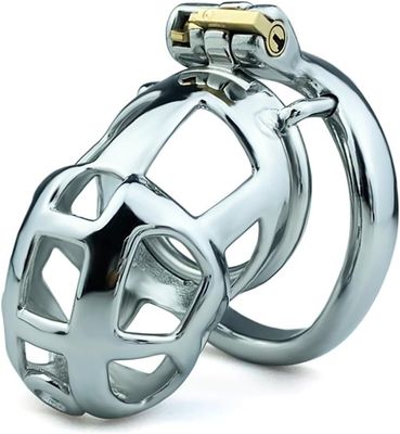 Stainless Steel Small Cobra Chastity Cage