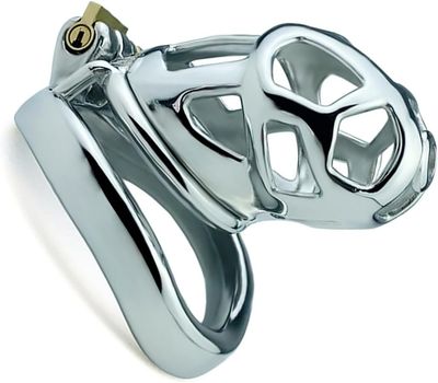 Stainless Steel Small Cobra Chastity Cage