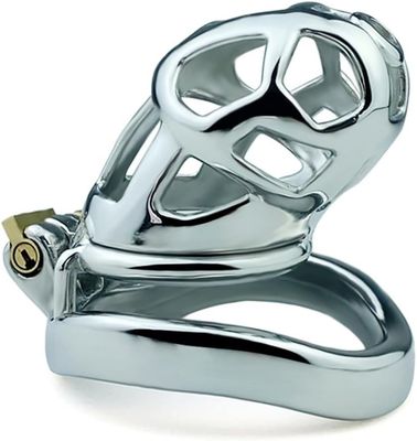 Stainless Steel Small Cobra Chastity Cage