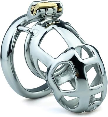Stainless Steel Small Cobra Chastity Cage