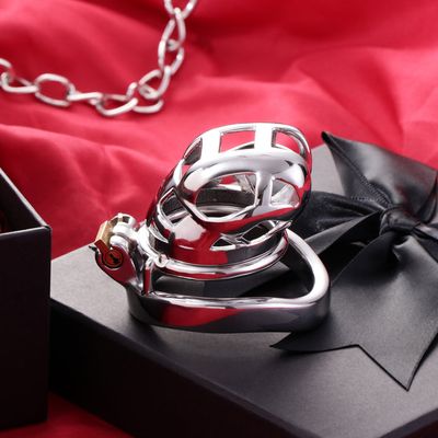 Stainless Steel Nano Cobra Chastity Cage