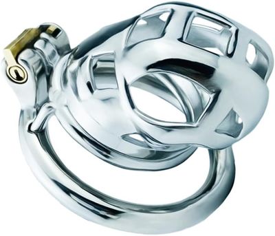 Stainless Steel Nano Cobra Chastity Cage