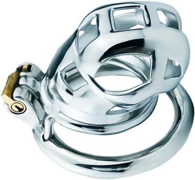 Stainless Steel Nano Cobra Chastity Cage
