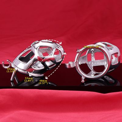 Stainless Steel Small Cobra Chastity Cage