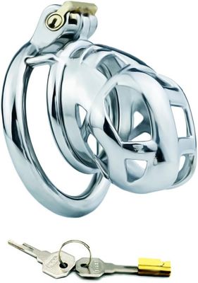 Stainless Steel Nano Cobra Chastity Cage