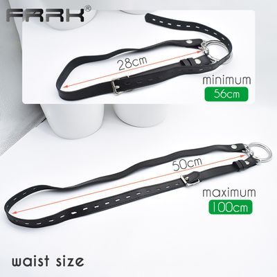 Adjustable PU Chastity Support Belt