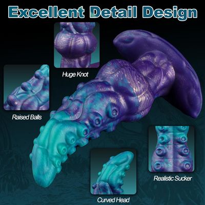 Sea Serpent Tentacle Fantasy Anal Dildo