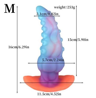 Sea Serpent Tentacle Fantasy Anal Dildo