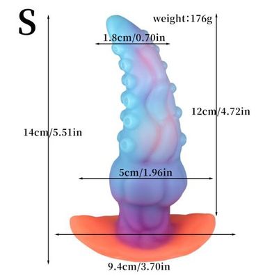 Sea Serpent Tentacle Fantasy Anal Dildo
