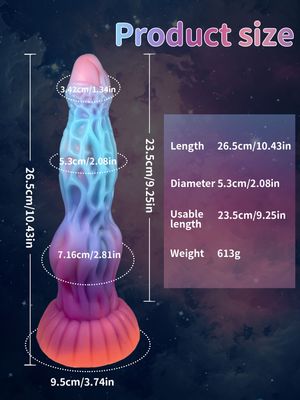 Glowing Fantasy Alien Dildo