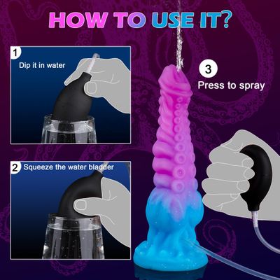 Fantasy Tentacle Squirting  Ejaculation Dildo