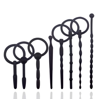 Silicone Urethral Plugs (8 Piece Set)