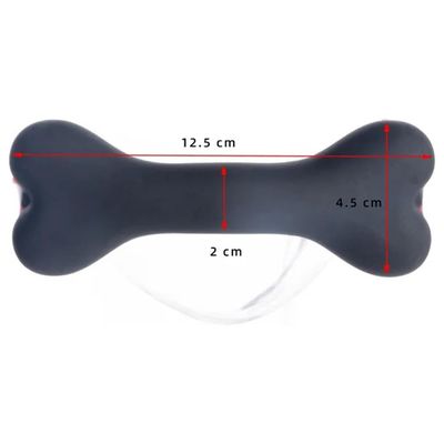 Pups Perfect Play Bone - Silicone Bit Gag