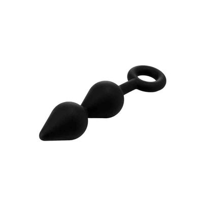 Double Drop XL Silicone Anal Beads