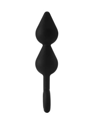 Double Drop XL Silicone Anal Beads