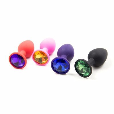 Silicone Jewel Butt Plug
