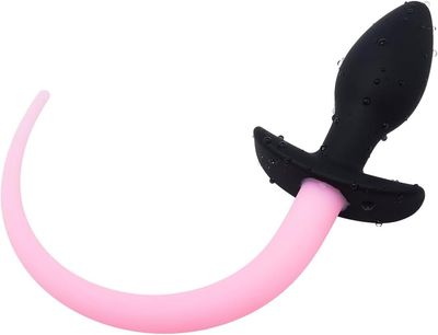Glow in the Dark Puppy Tail Butt Plug