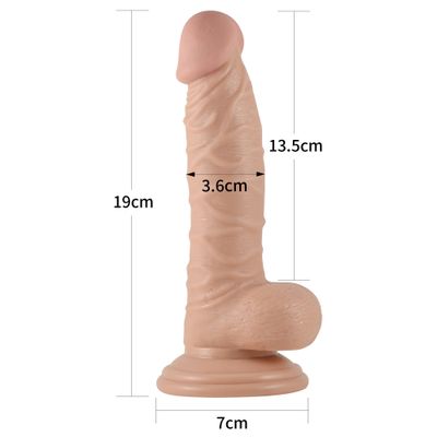 Lovetoy 7.5" Real Extreme Dildo