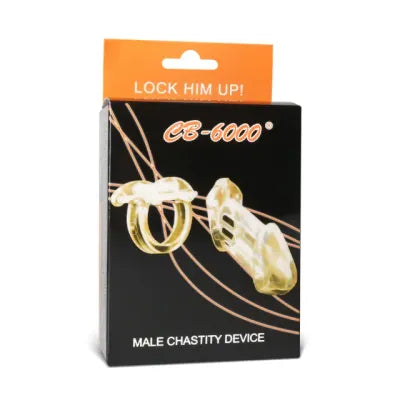 Starter Black Chastity Device With 5 Size Penis Ring