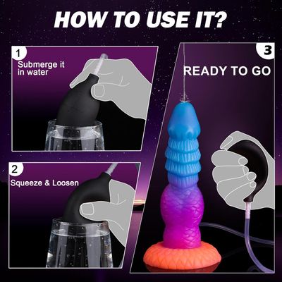 Fantasy Dragon Luminous Squirting Ejaculation Dildo