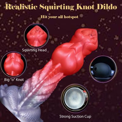 Fantasy Squirting Dragon Anal Dildo With Strong Suction Cup