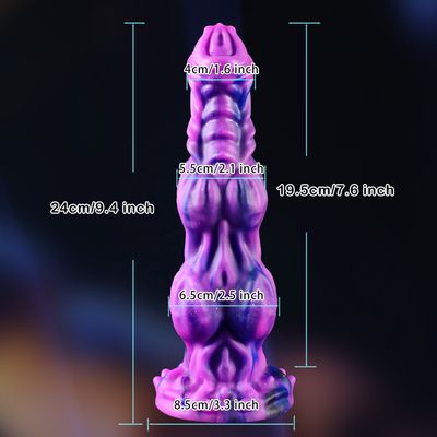 Fantasy Monster Hound Dildo With Strong Suction Cup