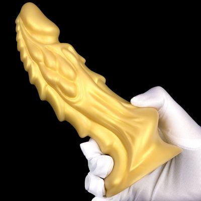 Wild Fantasy Gold Unicorn Dildo