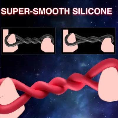 Silicone Cock Ring Set - 9pcs