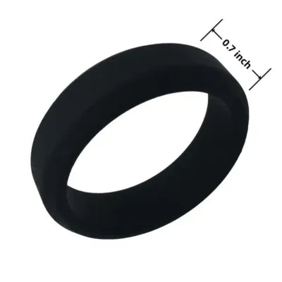 Silicone Cock Ring Set - 6pcs