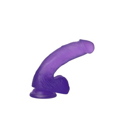 Lovetoy 7" Jelly Studs Crystal Dildo