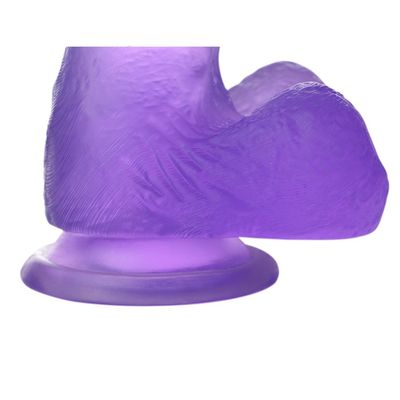 Lovetoy 7" Jelly Studs Crystal Dildo