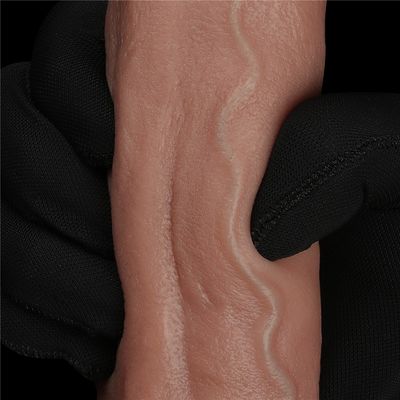 Lovetoy 9'' Dual Layered Silicone Cock