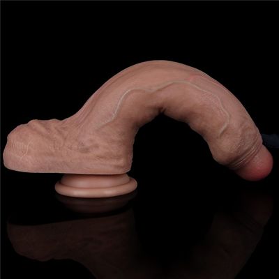 Lovetoy 8.5'' Dual Layered Silicone Cock