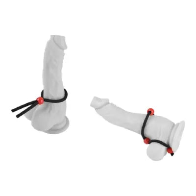Lasso Adjustable Bead Cock Ring Set