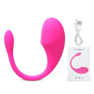 App-Controlled Silicone Rechargeable Egg Vibe