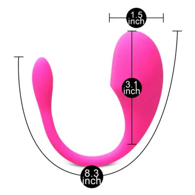 App-Controlled Silicone Rechargeable Egg Vibe