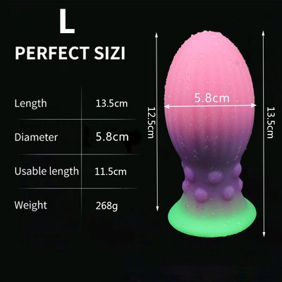 Luminous Fantasy Dragon Egg Butt Plug