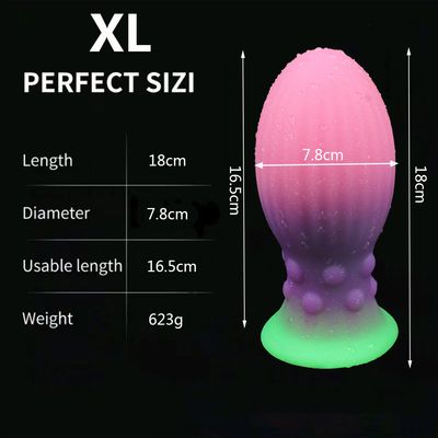 Luminous Fantasy Dragon Egg Butt Plug