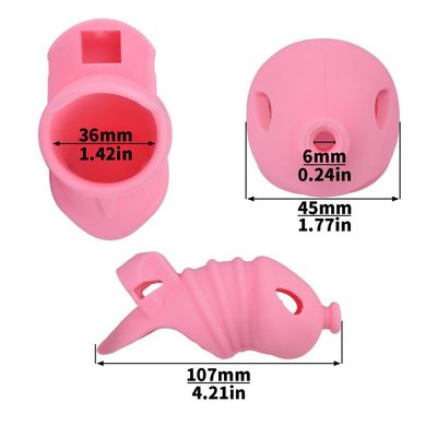 Fantasy Fish Silicone Chastity Cage