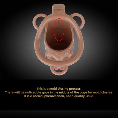 Realistic Penis Cage Chastity Cage