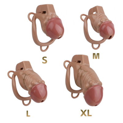 Realistic Penis Cage Chastity Cage